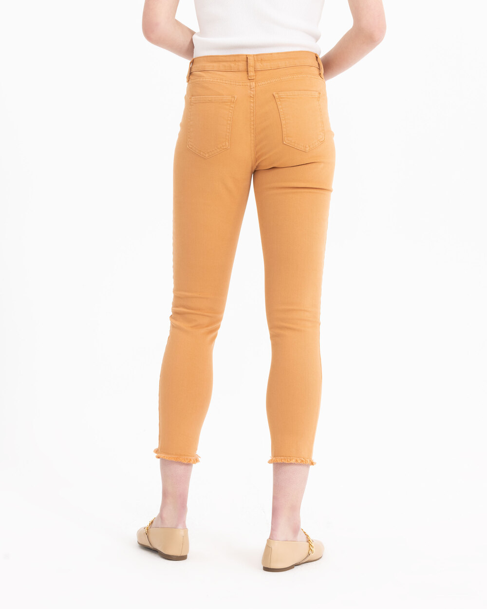 SEÇİL FIT CUT RIPPED TROUSERS