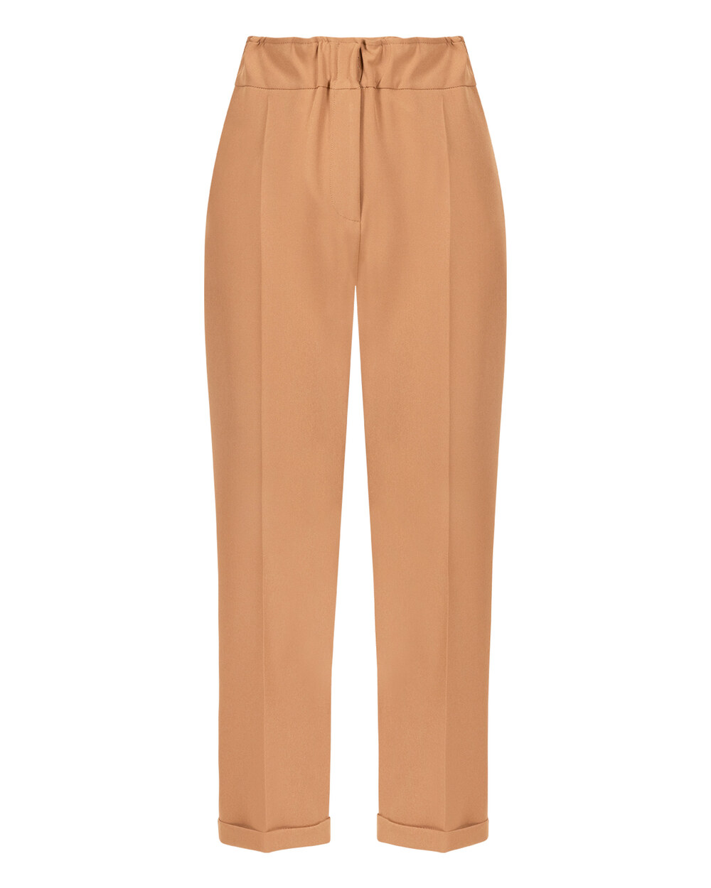 SEÇİL CARROT CUT ELASTIC WAIST TROUSERS