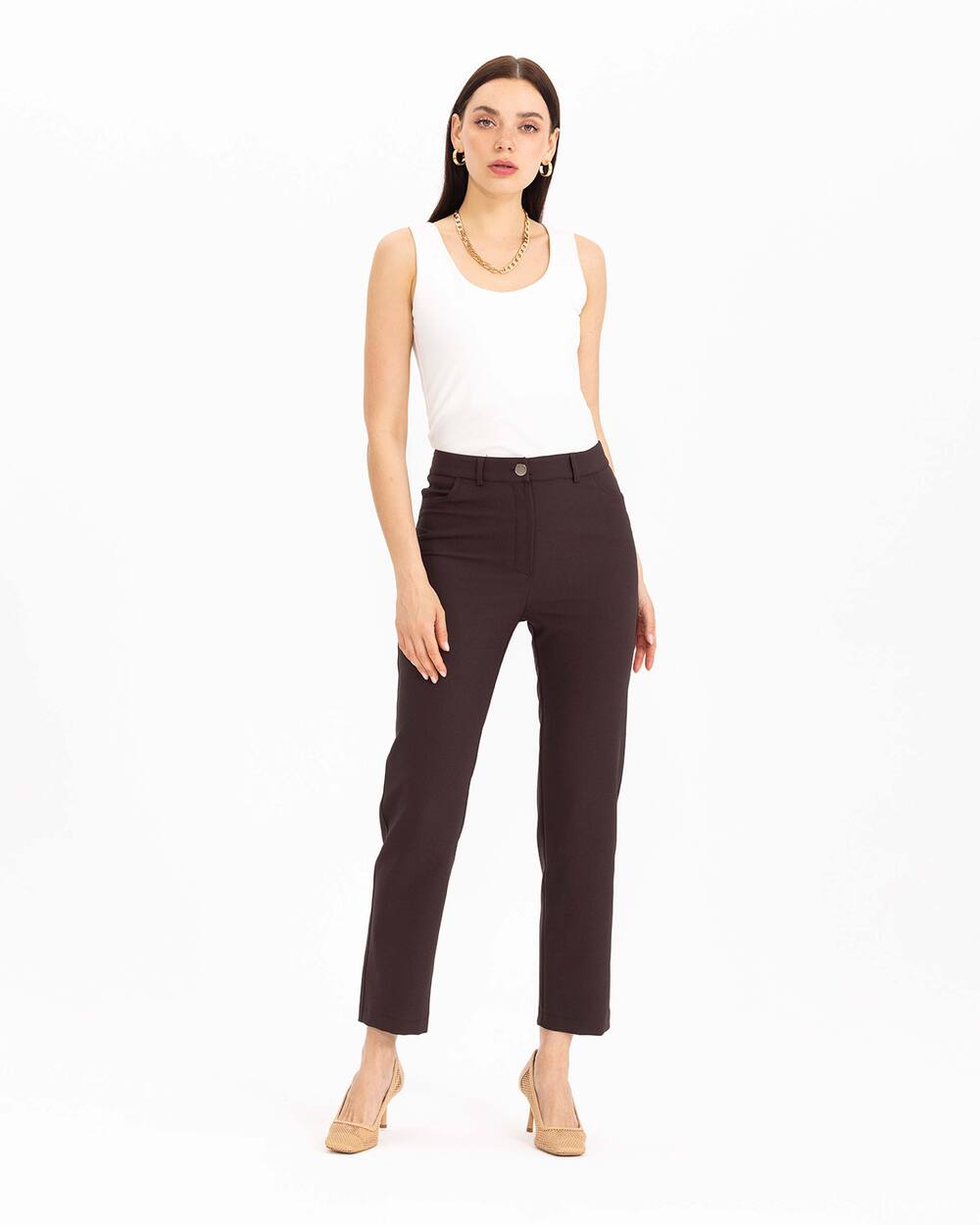 SEÇİL STRAIGHT CUT CLASSIC TROUSERS