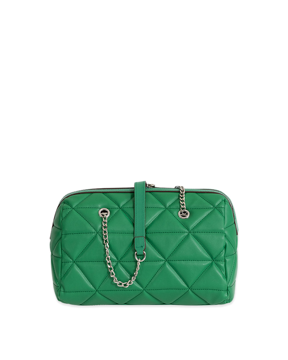  Quilted Patterned Double Handle Bag