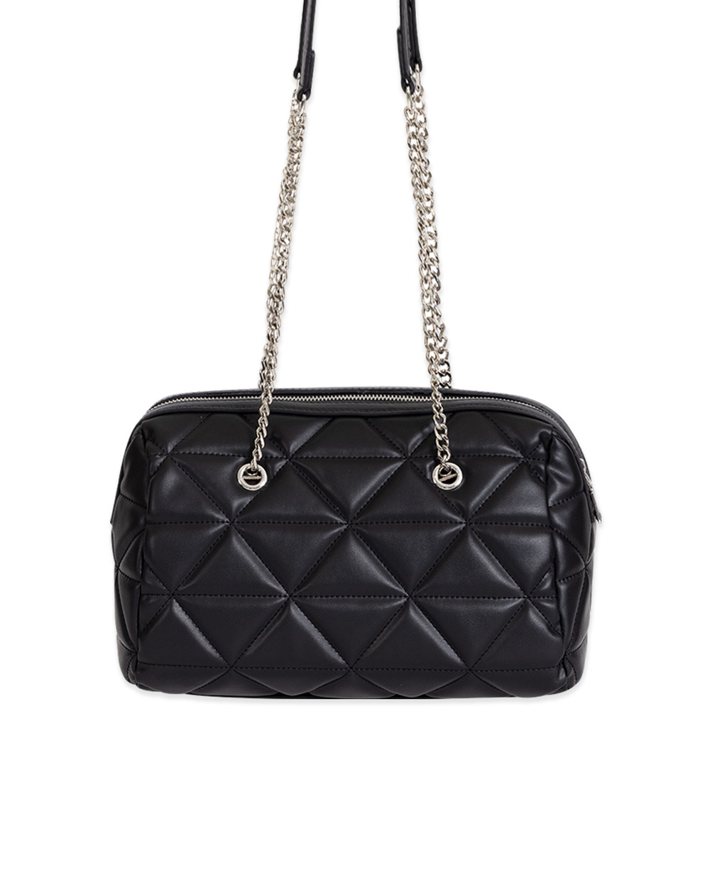  Quilted Patterned Double Handle Bag