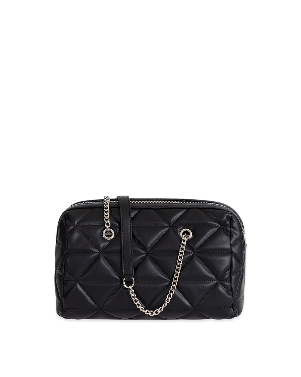  Quilted Patterned Double Handle Bag