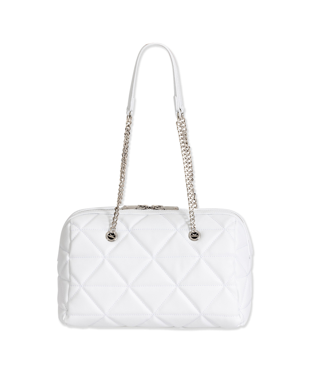  Quilted Patterned Double Handle Bag