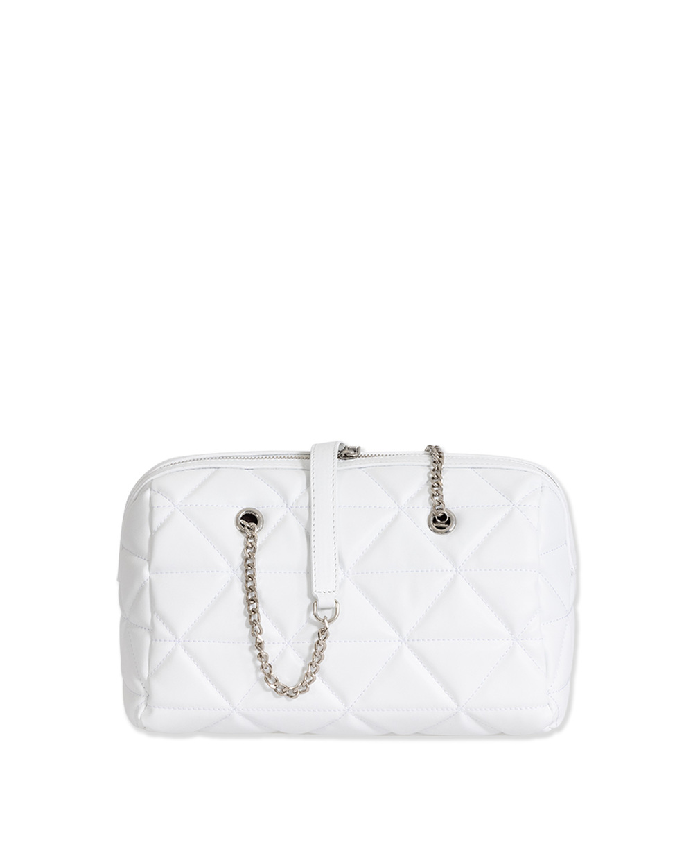  Quilted Patterned Double Handle Bag