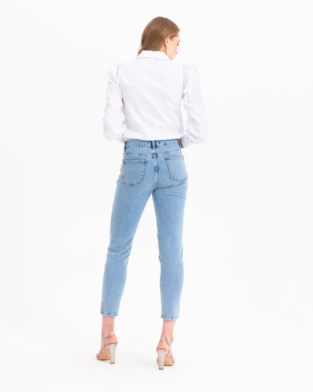 SEÇİL V-NECK STONE SHIRT