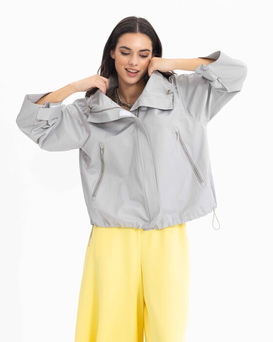 SEÇİL ZIPPER WAIST JACKET