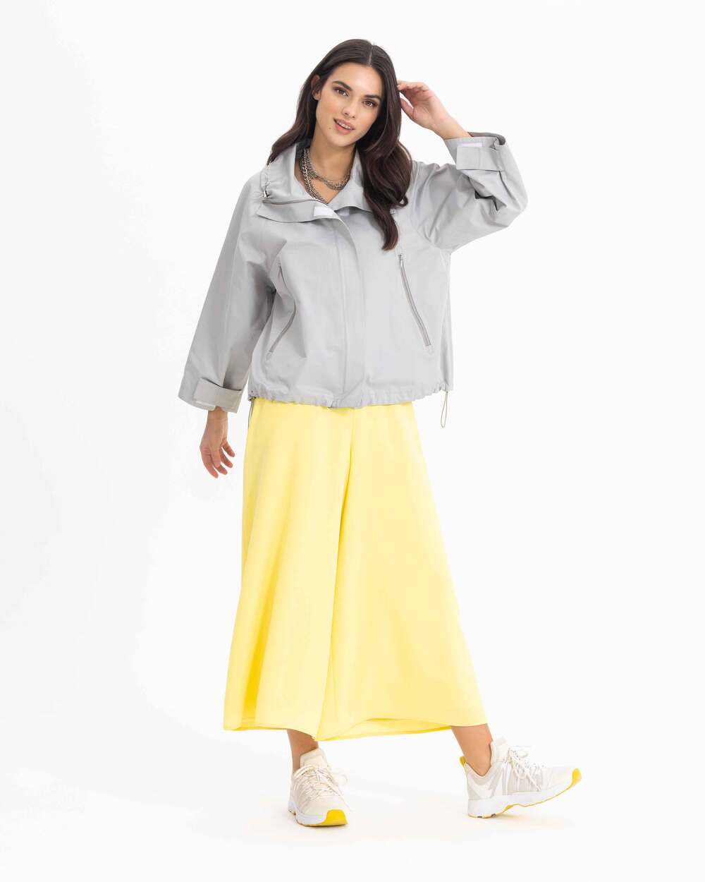 SEÇİL ZIPPER WAIST JACKET