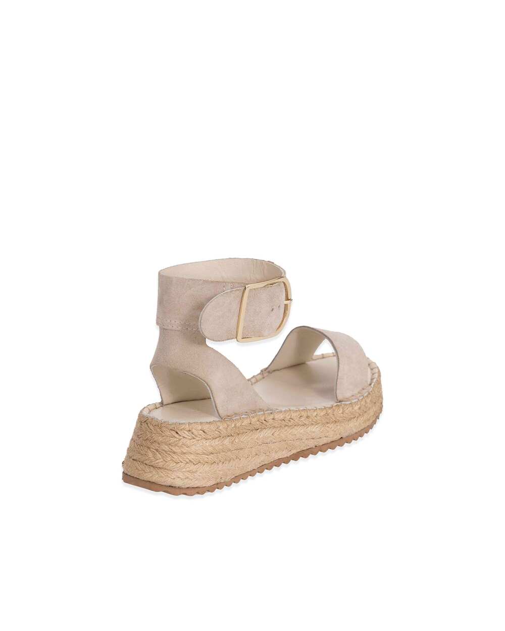  Straw Sole Banded Sandals
