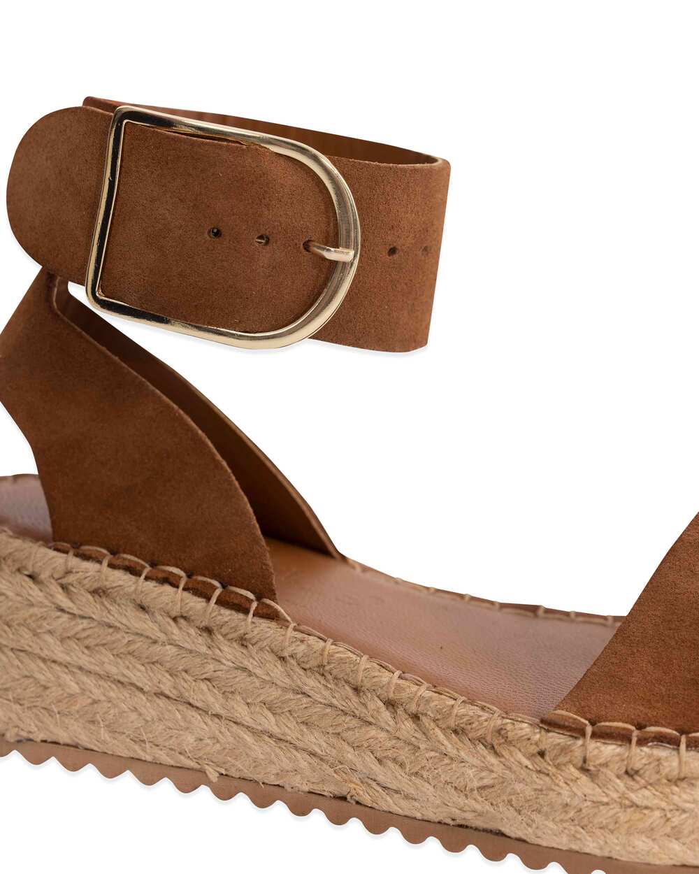  Straw Sole Banded Sandals