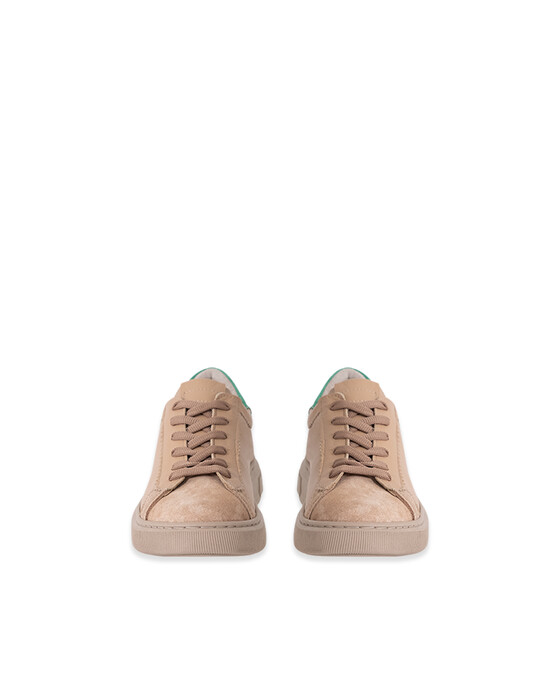 Bağcıklı Süet Detaylı Sneaker