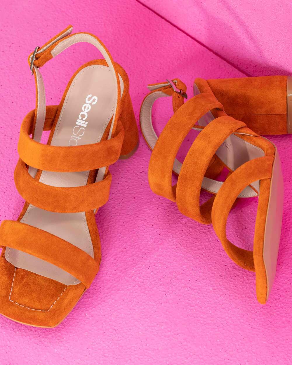 Banded Heeled Sandals