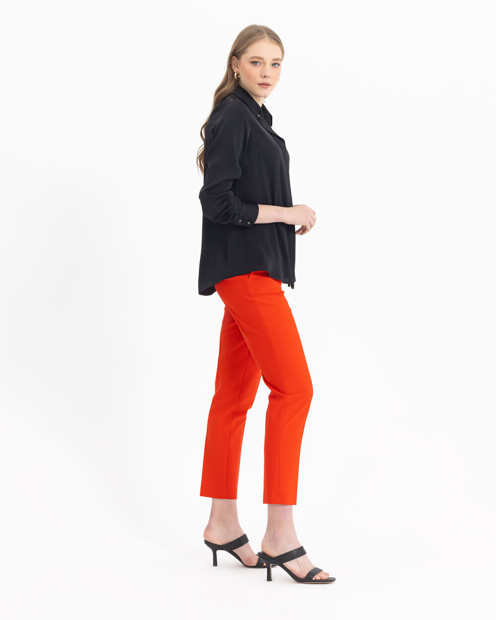 V Yaka Uzun Kollu Bluz