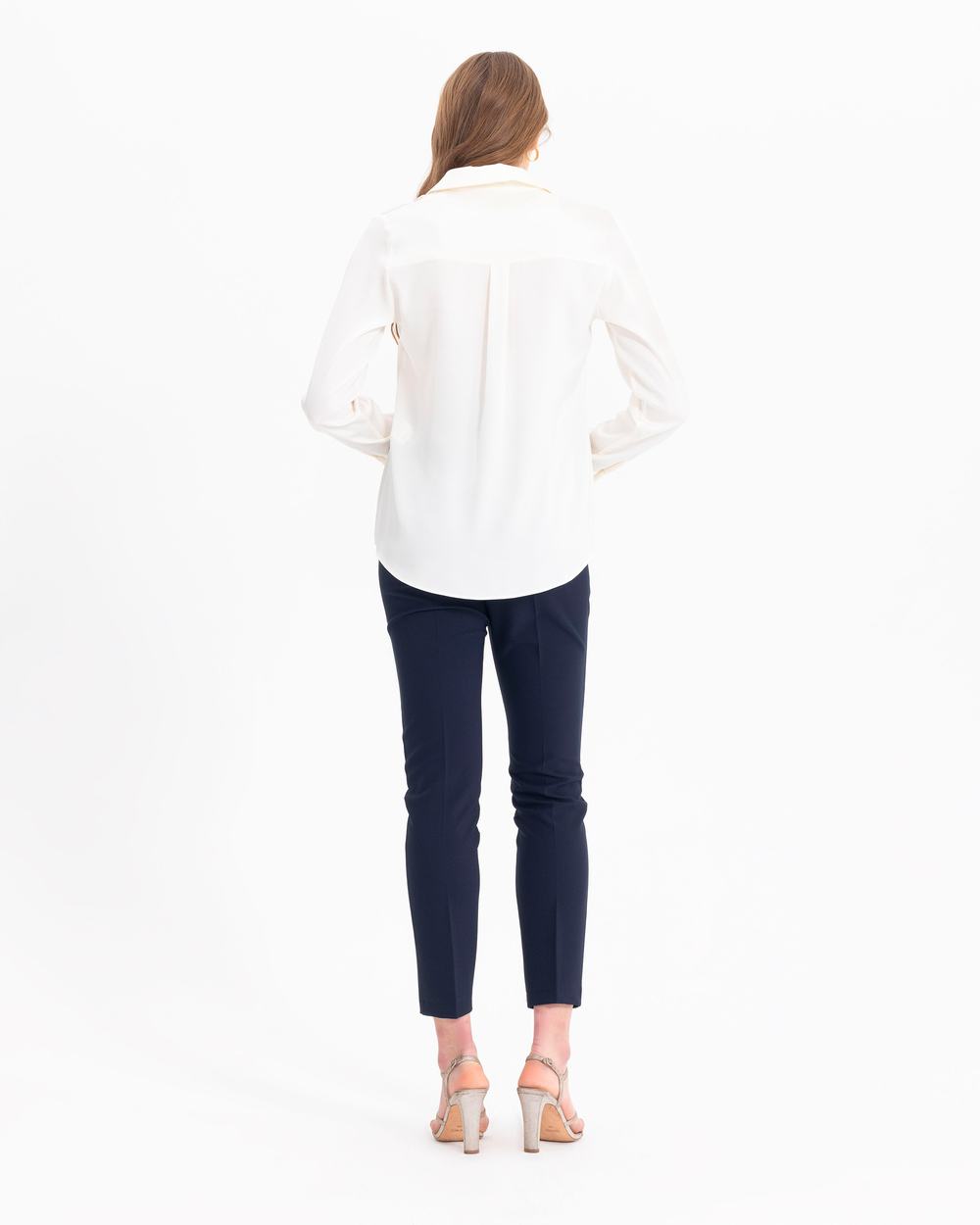 V Yaka Uzun Kollu Bluz