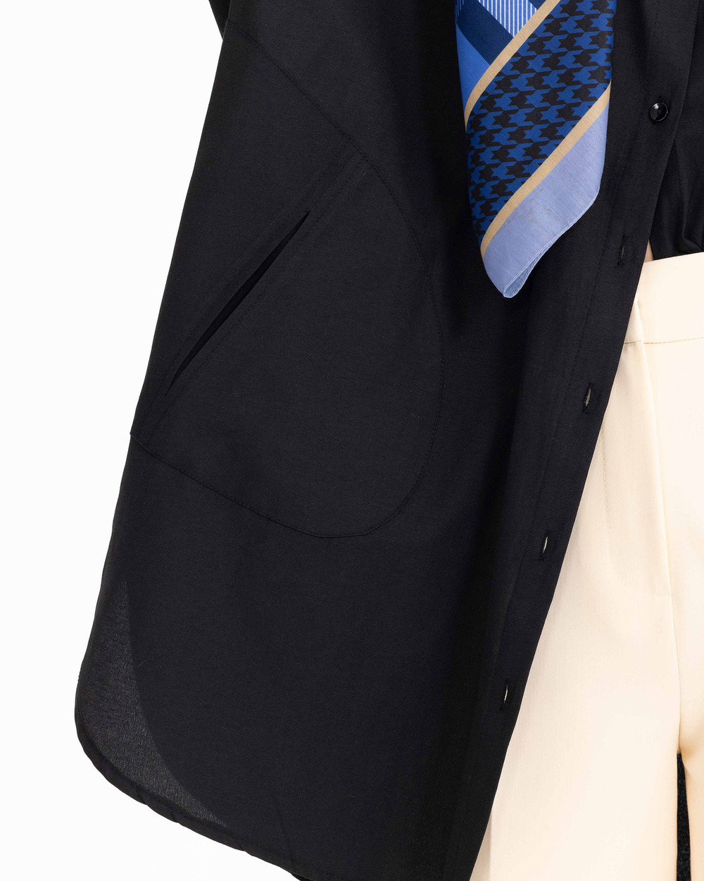 Oversıze Düz Gömlek