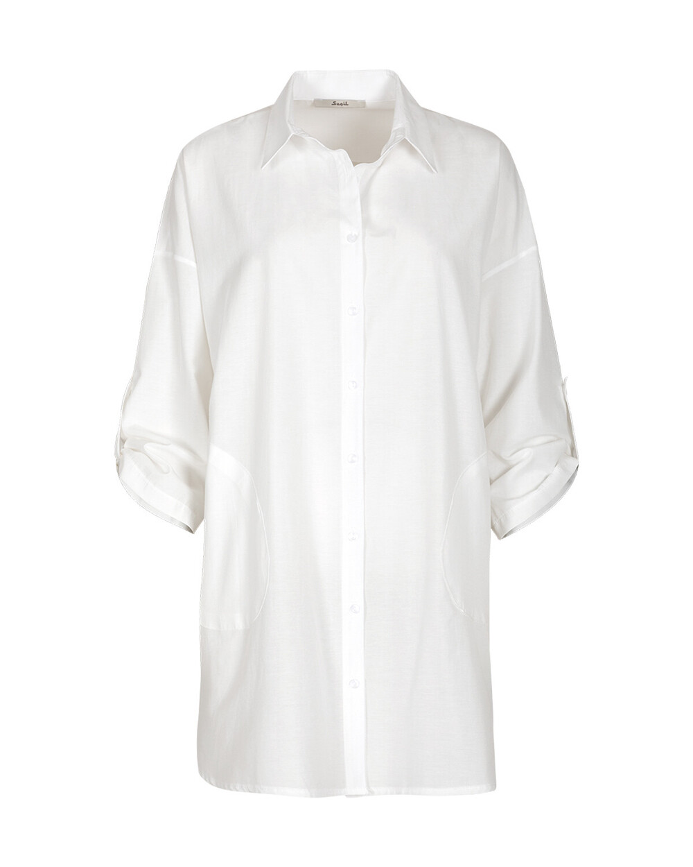 Oversıze Düz Gömlek