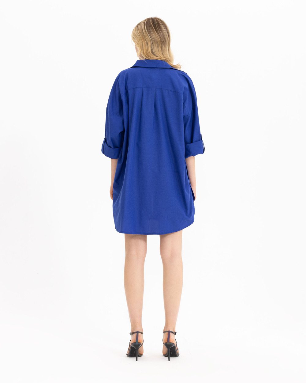 Oversıze Düz Gömlek