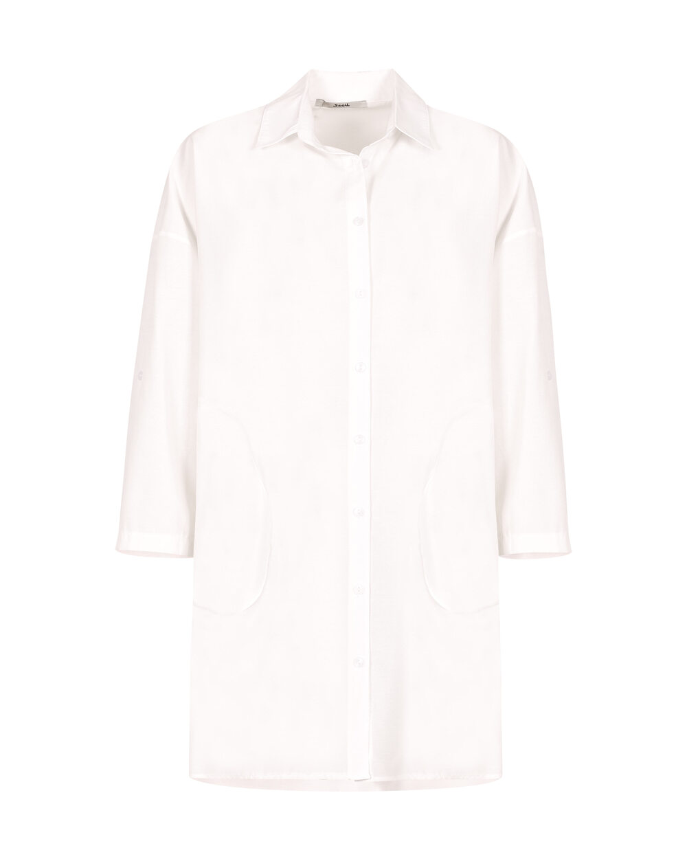 Oversıze Düz Gömlek