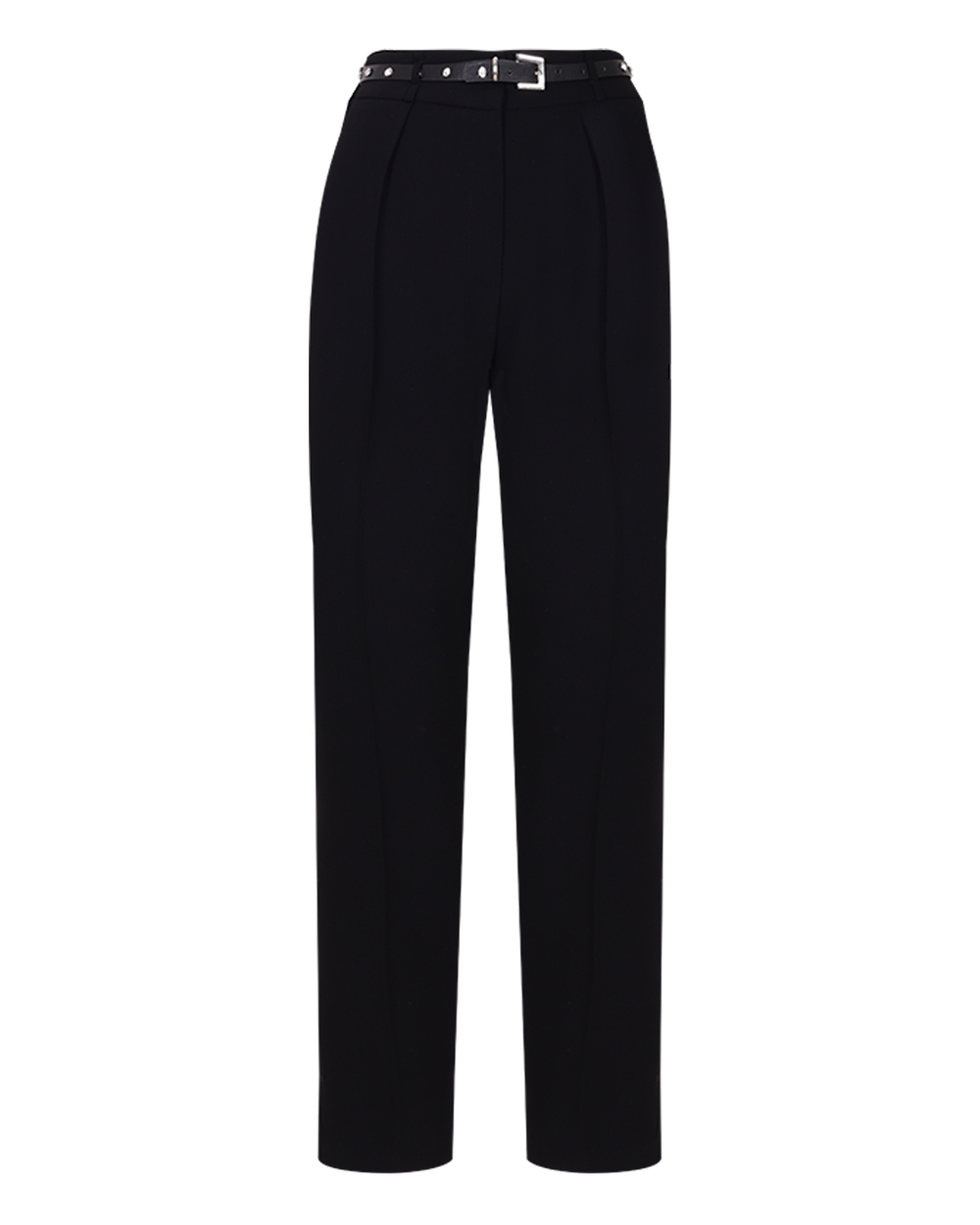  Belted Relax Fit Trousers