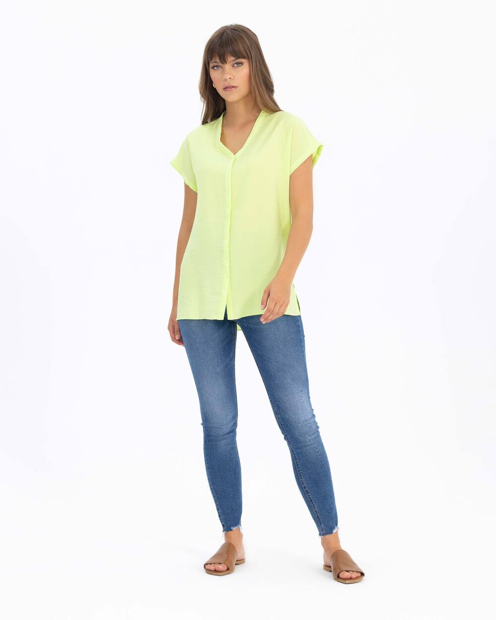  V Neck Blouse