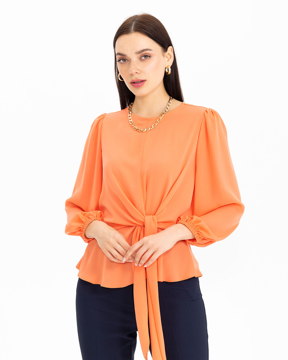 SEÇİL LINING DETAILED BLOUSE