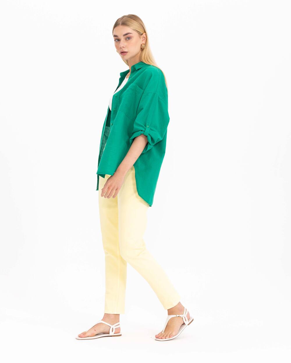 Linen Look Shirt