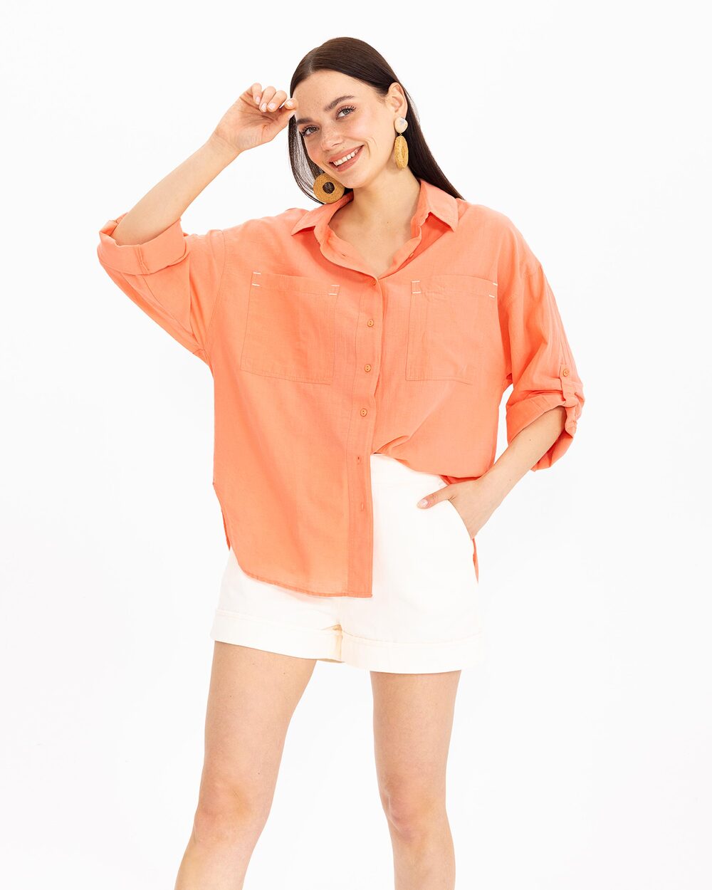 Linen Look Shirt