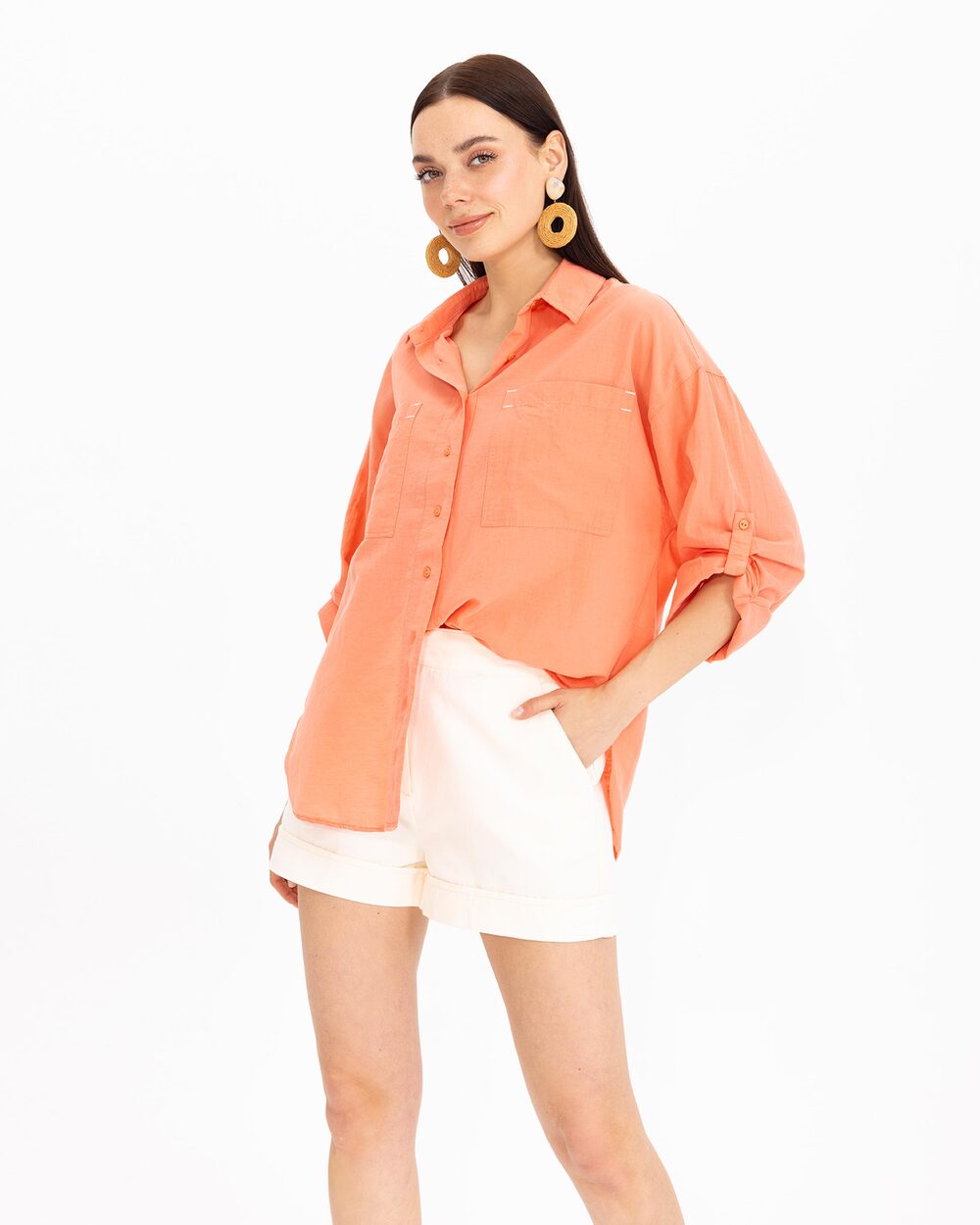 Linen Look Shirt