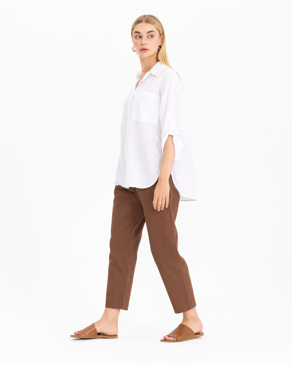 Linen Look Shirt