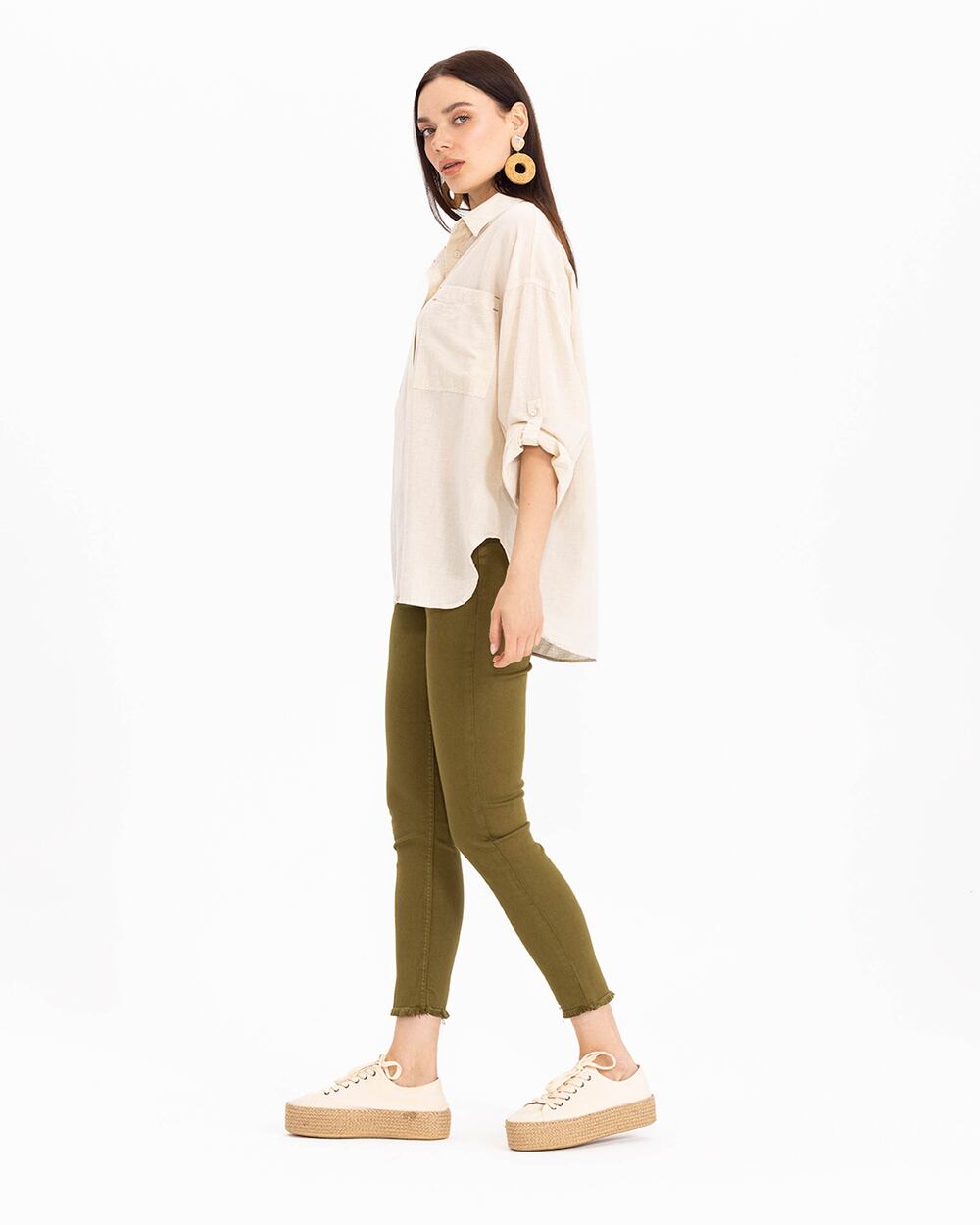 Linen Look Shirt