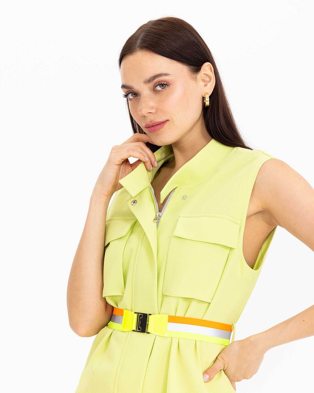  Colorful Belt Vest