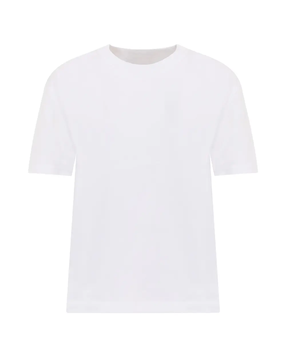 Short-Sleeved Crew Neck Basic T-Shirt