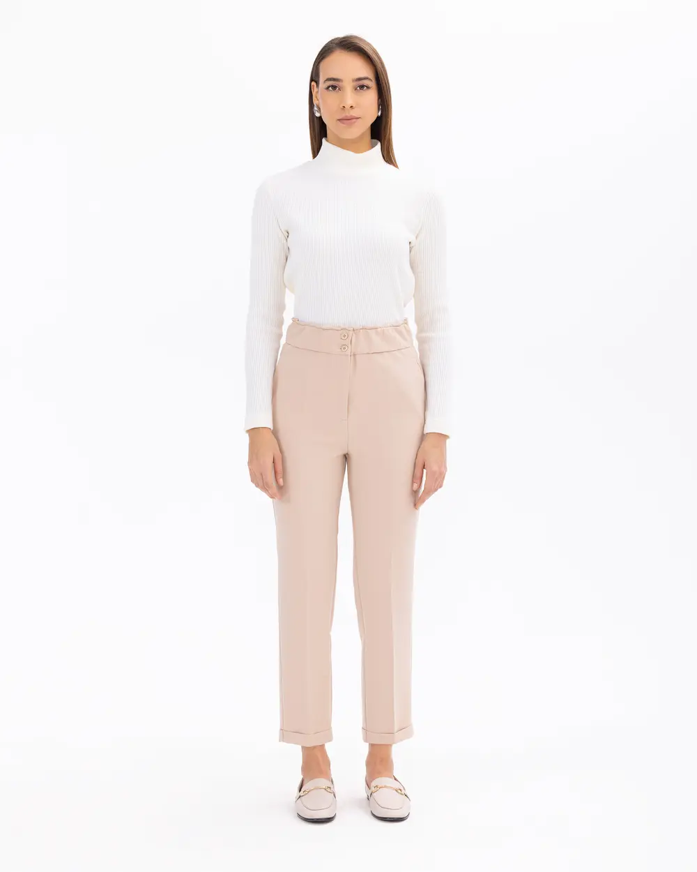 Buy Blue Trousers & Pants for Women by MARIE CLAIRE Online | Ajio.com