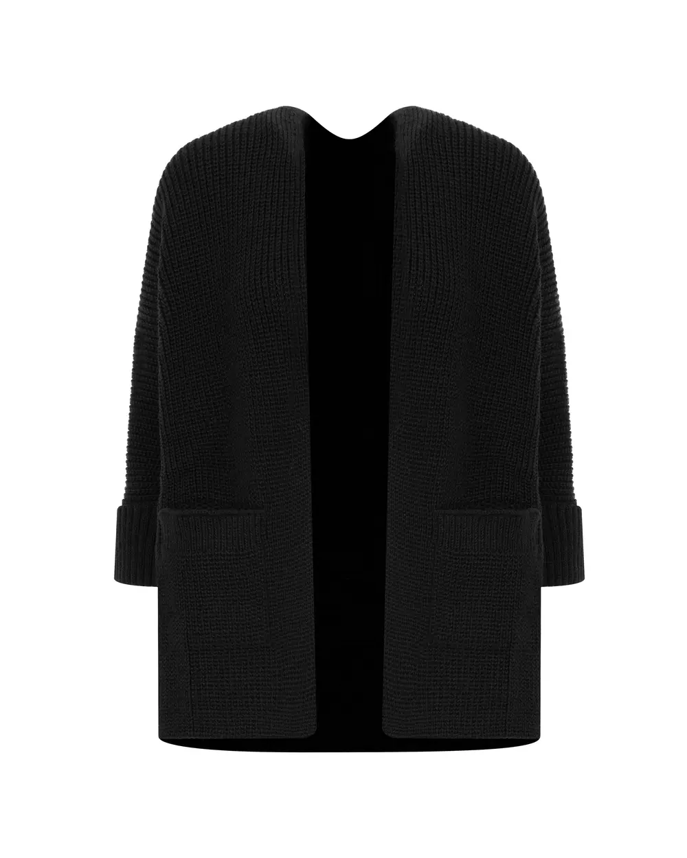 Knitted Cardigan with Pocket Detail