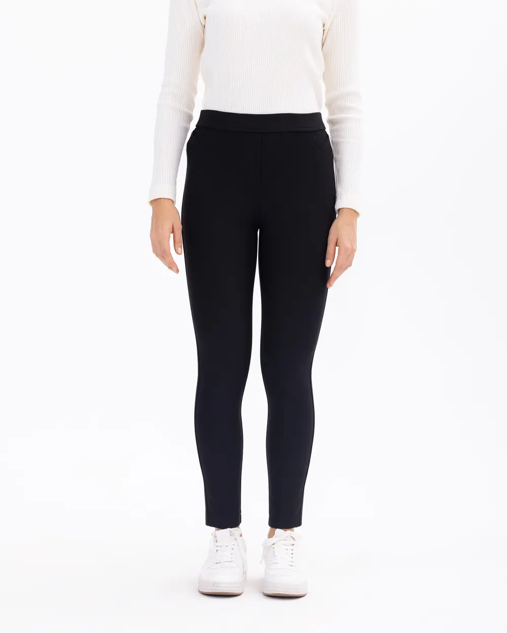 ANKLE LENGTH SLIM PANTS