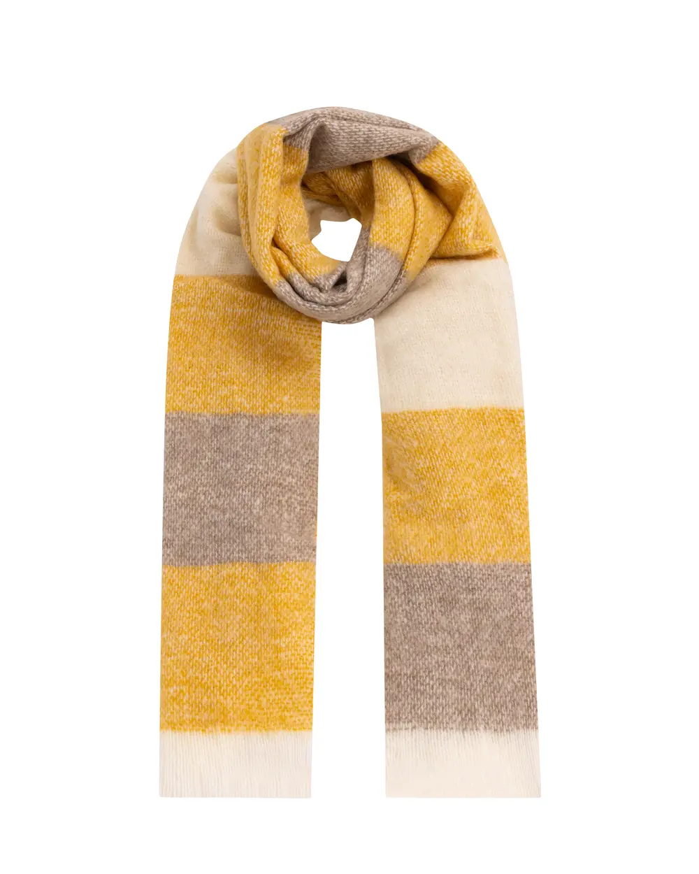 Renk Geçişli Çizgili Şal