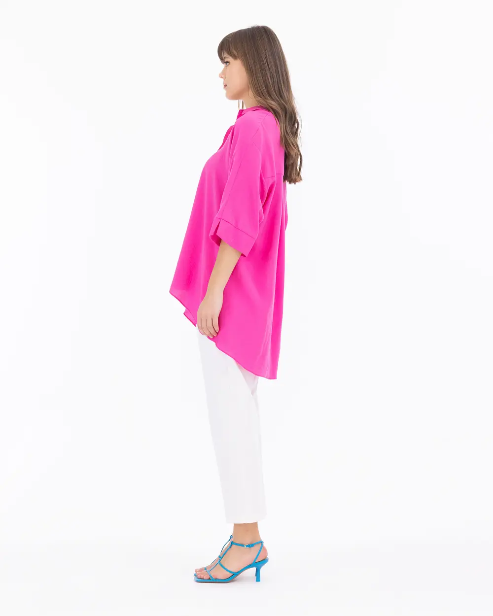 Truvakar Kol Aksesuarlı Gömlek