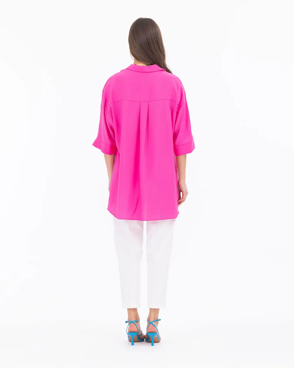 Truvakar Kol Aksesuarlı Gömlek