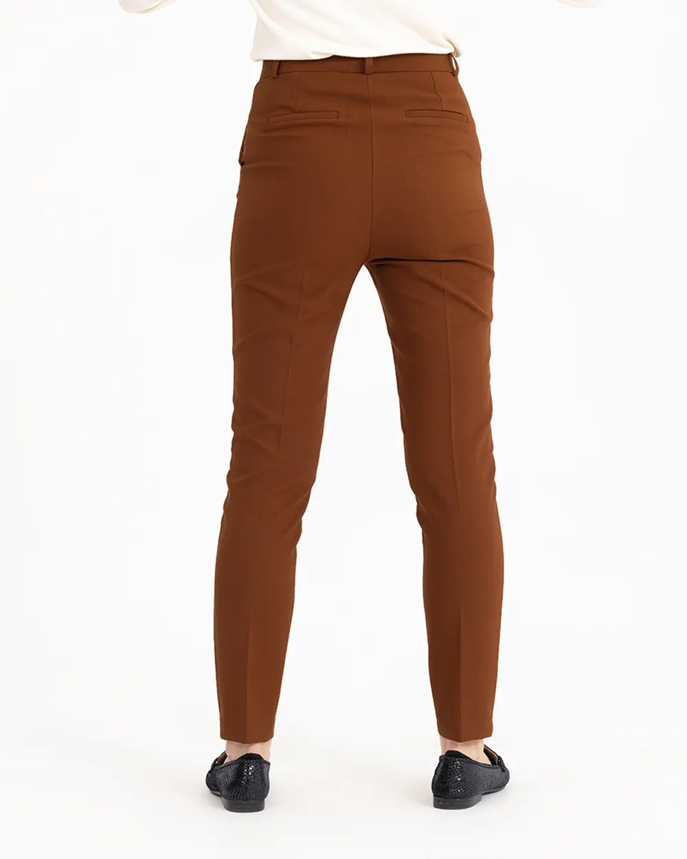 High Waist Classic Cut Trousers