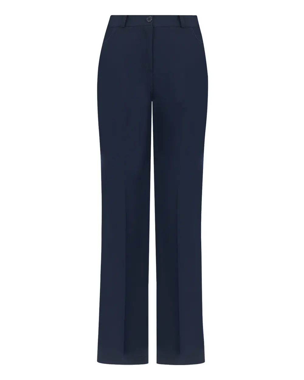 Wide Leg Full Length Classic Trousers