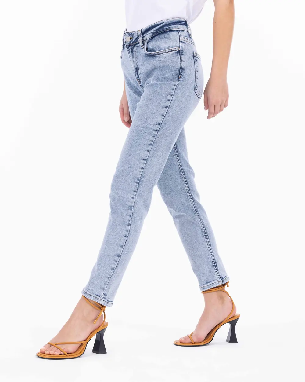 Straight Fit Full Length Jeans