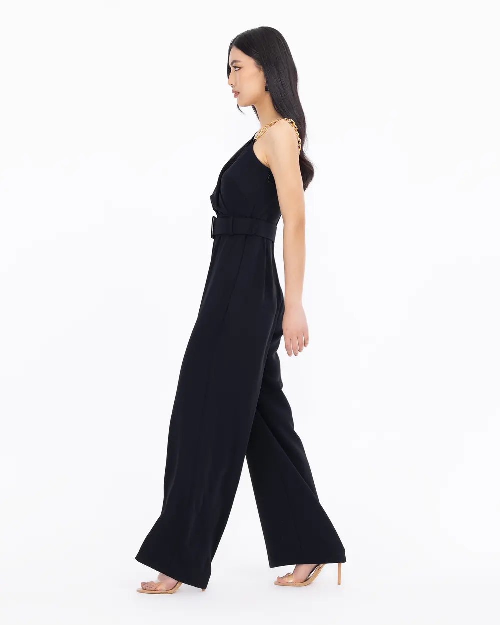 柔らかい 【新品未使用】Deuxieme Chain Classe Chain Classe Jumpsuit