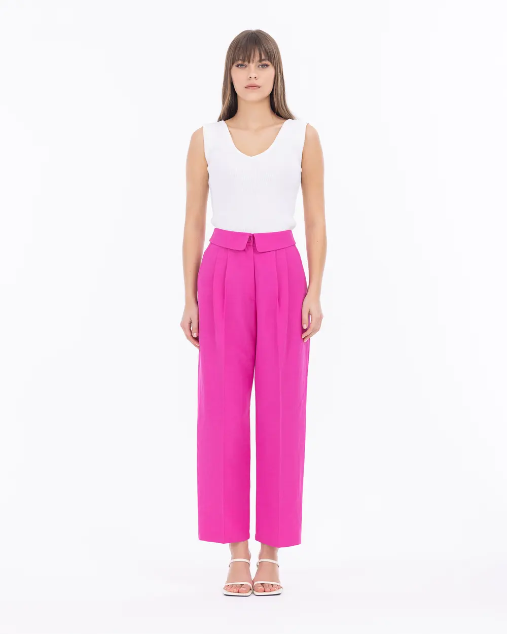 Side-panelled trousers - Black - Ladies | H&M IN