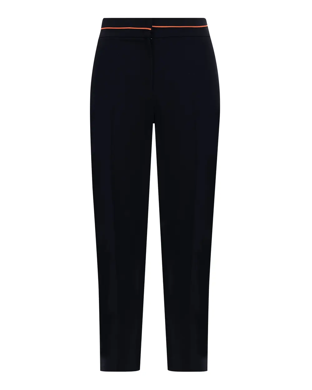 Stripe Detailed Classic Cut Ankle Length Trousers