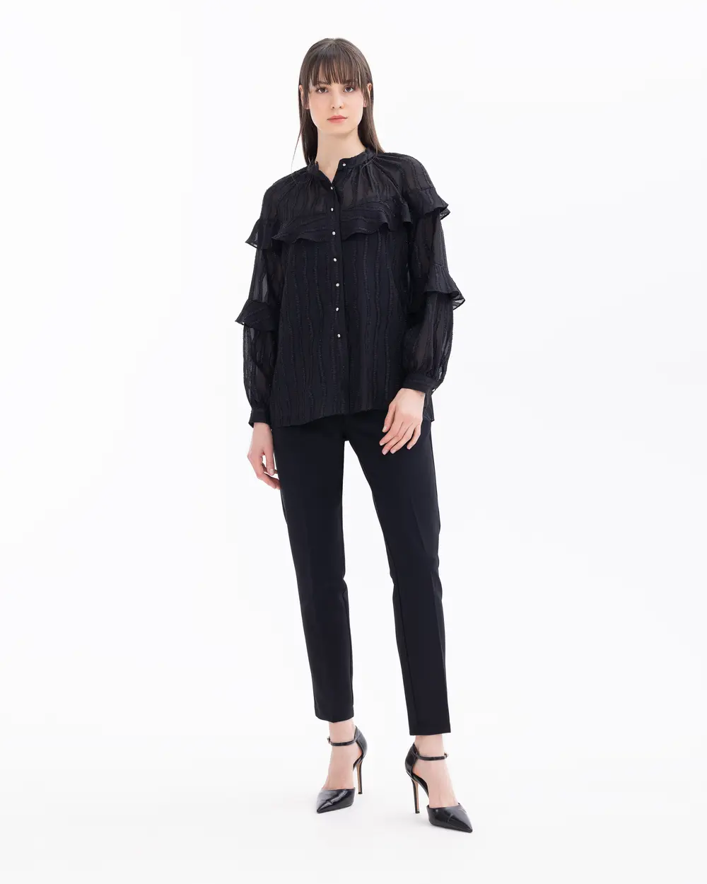 Judge Collar Button Detailed Shirt