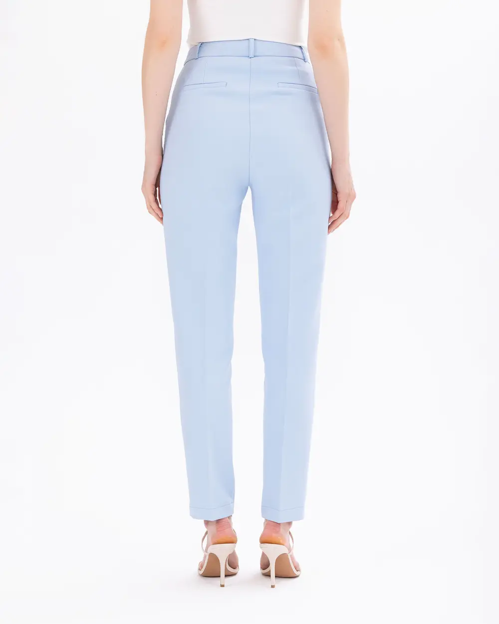 Buttoned Ankle Length Pants