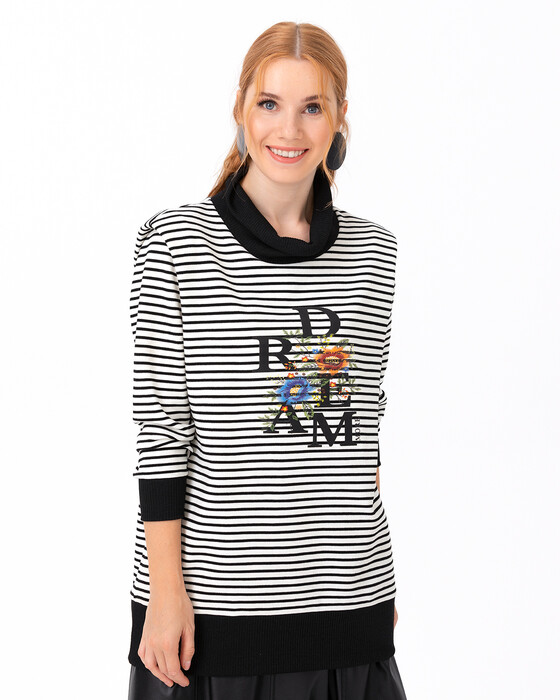 SCL STRIPED SWEATSHIRT