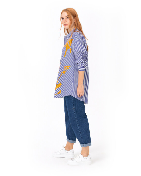 Çizgi Desenli Gömlek