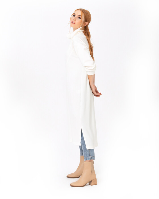 SCL SWAN NECK MIDI LONG TUNIC