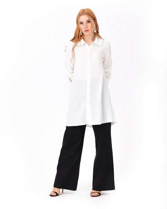 SCL COLLAR PEARL TUNIC