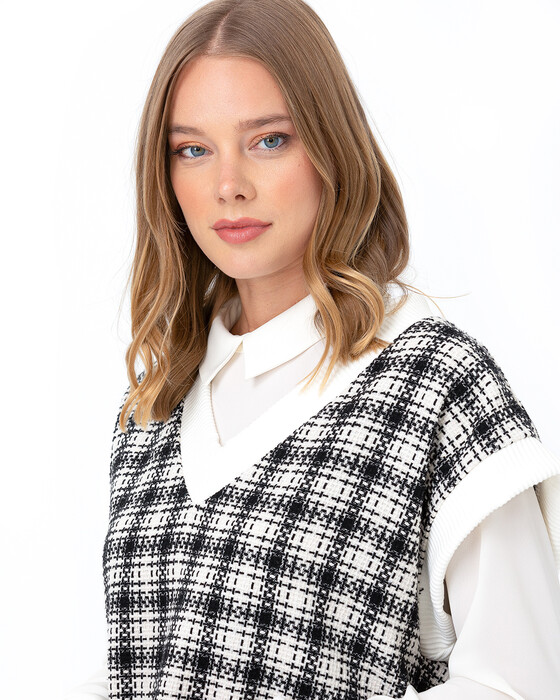 SCL SWEATER PATTERNED SWEATER SUIT